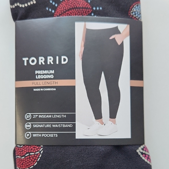 Torrid Black Full-Length Leggings - Picture 1 of 7